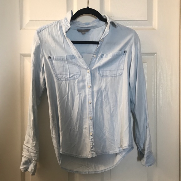 Nordstrom B.P light blue soft button up - Picture 1 of 3